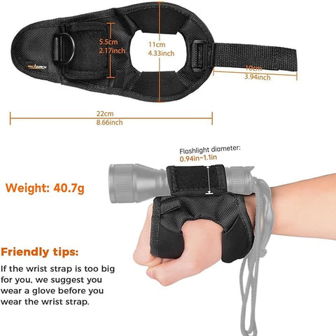 OrcaTorch WS01 DivePro Wrist Strap