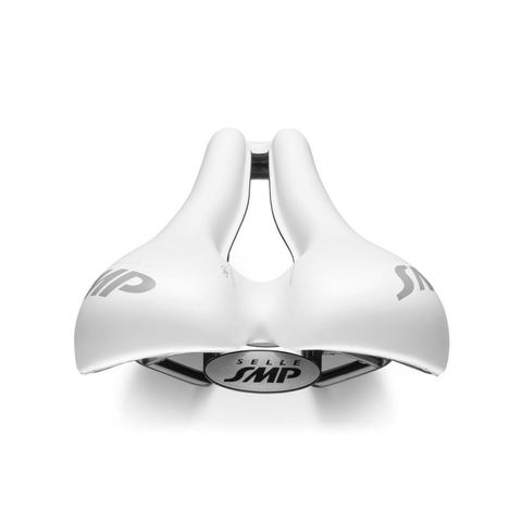 Selle SMP TRK Saddle Medium - Matte White Stylish Comfort