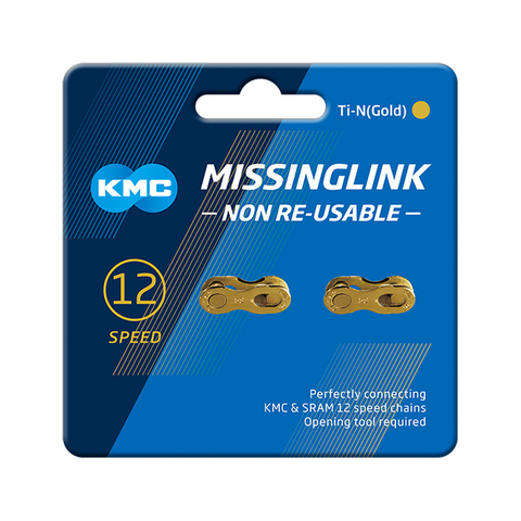 Chain Link KMC MISSINGLINK 9SPD 6.5MM Card of 2