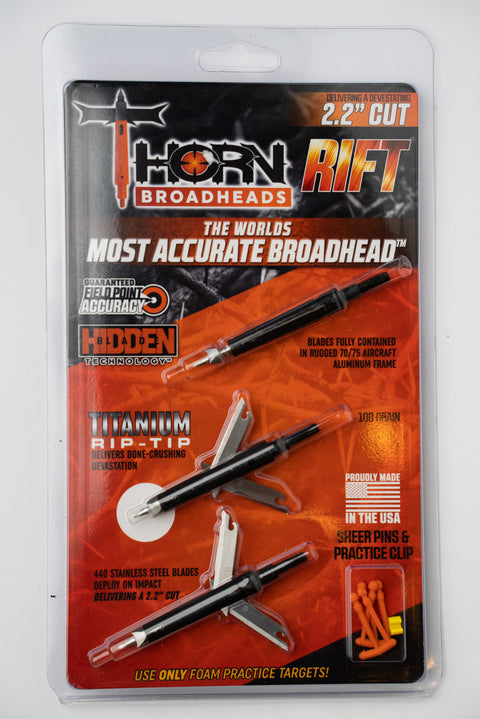 THORN RIFT 2.2″ EXPANDABLE BROADHEAD 3-PACK